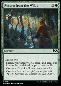 Return from the Wilds - Wilds of Eldraine (Common) [WOE-181] Hauptbild