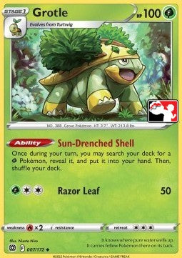Grotle - Play! Pokémon Prize Pack Series Three (Promo) [PPS3-BRS 007] Immagine principale del prodotto