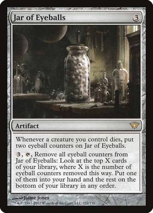 Jar of Eyeballs – Dark Ascension (DKA-152) Magic: The Gathering card | LC-REM-20260804-15339596546380-72825270-d5c1-4ab1-903a-e2868ade17f2 Imagen principal del producto