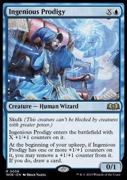 Ingenious Prodigy - Wilds of Eldraine (Rare) [WOE-56] Hauptbild