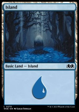 Island (V.3) - Wilds of Eldraine (Land) [WOE-270] Hauptbild