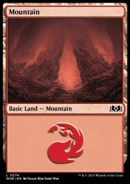 Mountain (V.3) - Wilds of Eldraine (Land) [WOE-274] Hauptbild