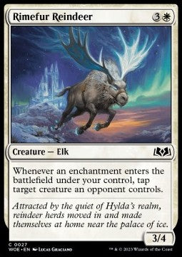 Rimefur Reindeer - Wilds of Eldraine (Common) [WOE-27] Hauptbild