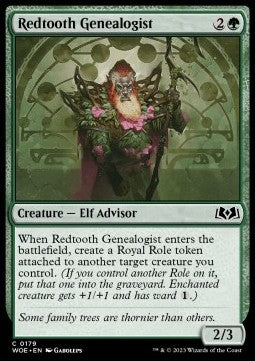 Redtooth Genealogist - Wilds of Eldraine (Common) [WOE-179] Hauptbild