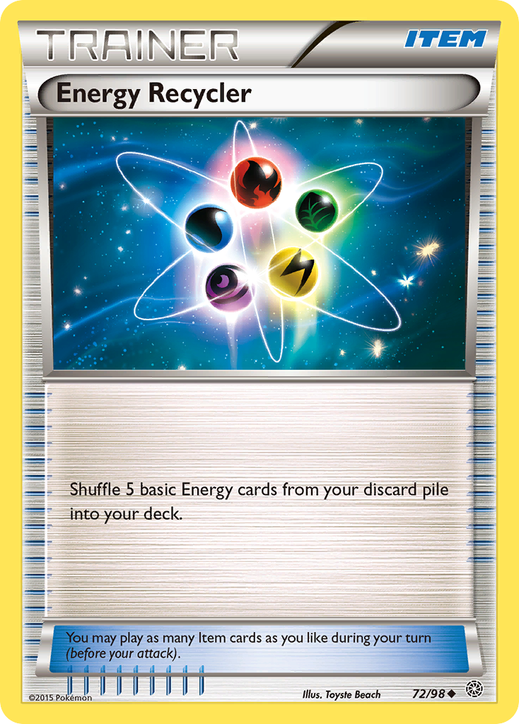 Energy Recycler – Ancient Origins 72 – Pokémon TCG single card Hoofdafbeelding