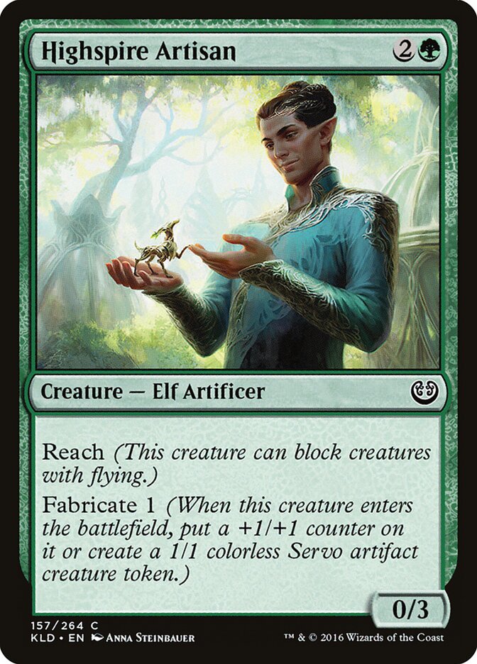 Highspire Artisan - Kaladesh (Common) [KLD-157] Hoofdafbeelding