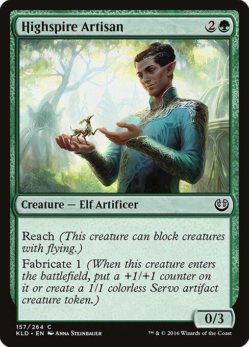 Highspire Artisan – Kaladesh (KLD-157) Magic: The Gathering card | LC-REM-20260804-15150766686540-72a26cb0-655f-4bf8-899a-952d5bfe2b42