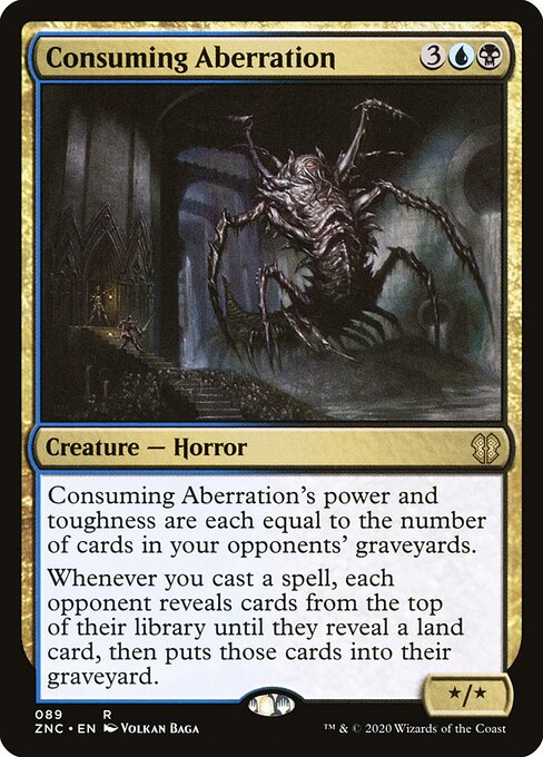 Consuming Aberration – Commander: Zendikar Rising (ZNC-89) Magic: The Gathering card Image principale du produit