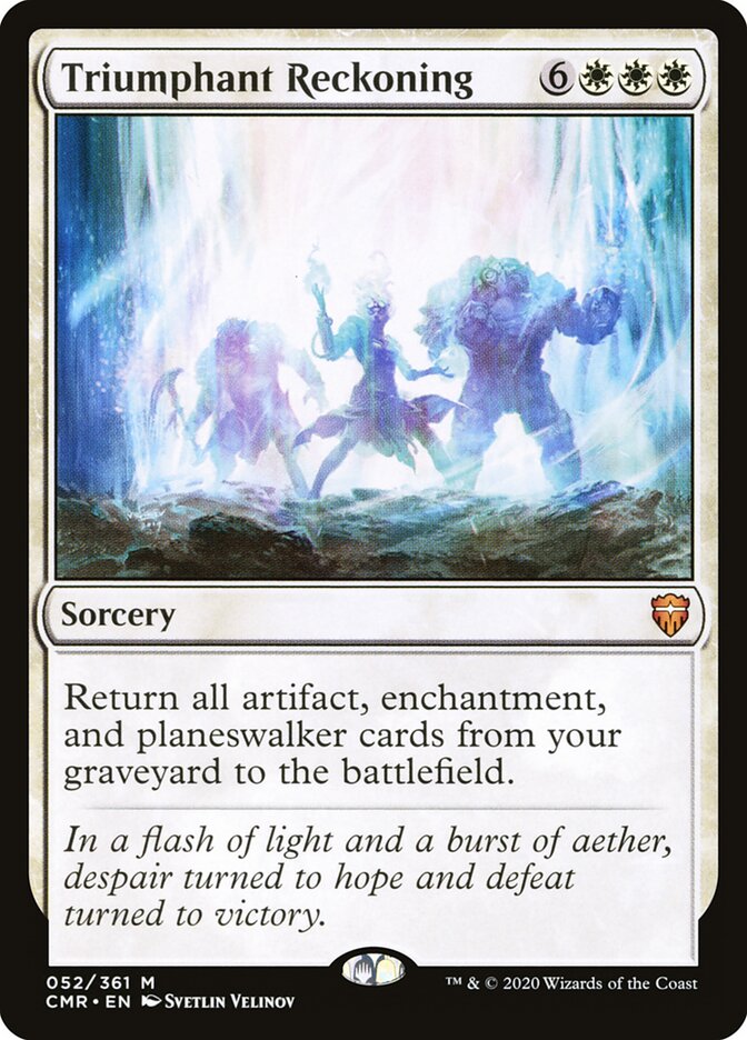 Triumphant Reckoning - Commander Legends (Mythic) [CMR-52]