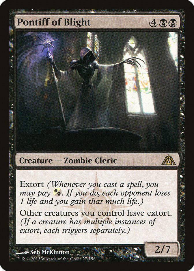Pontiff of Blight - Dragon's Maze (Rare) [DGM-27] Immagine principale del prodotto