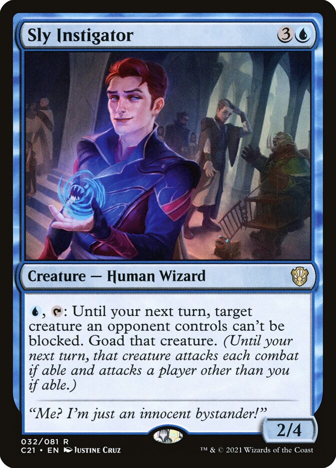 Sly Instigator - Commander: Strixhaven (Rare) [C21-32]