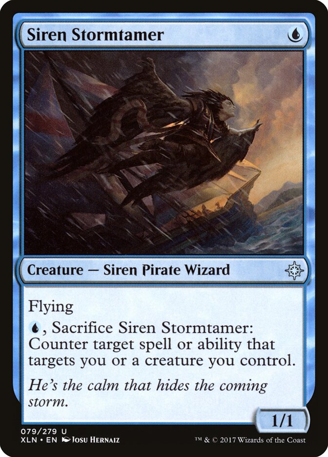 Siren Stormtamer - Ixalan (Uncommon) [XLN-79]