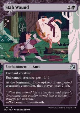 Stab Wound - Enchanting Tales (Uncommon) [WOT-36] Hover Image
