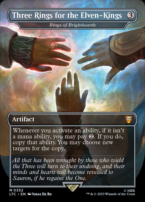 Rings of Brighthearth – Tales of Middle-earth Commander (LTC-352) Magic: The Gathering card | LC-REM-20260804-15151473295692-730d64cf-e71b-46dd-8e26-d2dec2608fc0 Immagine principale del prodotto