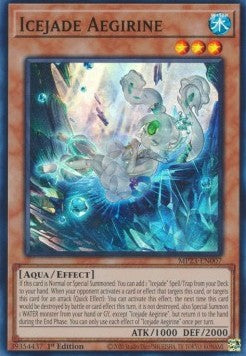 Icejade Aegirine - 25th Anniversary Tin: Dueling Heroes Mega Pack (Super Rare) [MP23-007] Main image