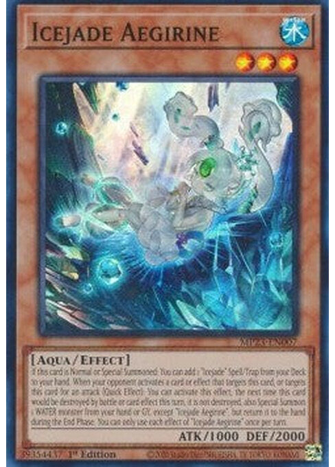 Icejade Aegirine — 25th Anniversary Tin: Dueling Heroes Mega Pack (MP23-007) Yu-Gi-Oh! card Immagine principale del prodotto
