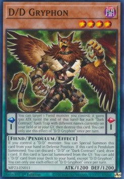 D/D Gryphon - 25th Anniversary Tin: Dueling Heroes Mega Pack (Common) [MP23-011]