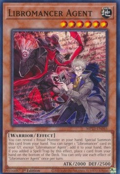 Libromancer Agent - 25th Anniversary Tin: Dueling Heroes Mega Pack (Common) [MP23-045] Main image