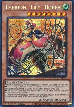 Therion "Lily" Borea - 25th Anniversary Tin: Dueling Heroes Mega Pack (Secret Rare) [MP23-062] Main image