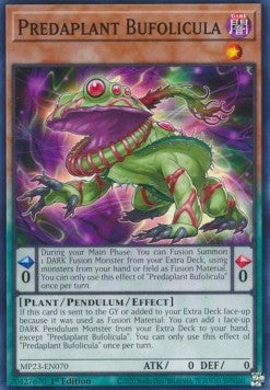 Predaplant Bufolicula - 25th Anniversary Tin: Dueling Heroes Mega Pack (Common) [MP23-070] Main image
