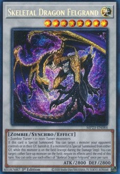 Skeletal Dragon Felgrand - 25th Anniversary Tin: Dueling Heroes Mega Pack (Secret Rare) [MP23-084] Main image