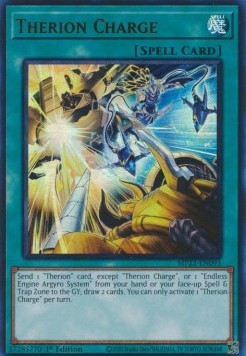 Therion Charge - 25th Anniversary Tin: Dueling Heroes Mega Pack (Ultra Rare) [MP23-093]