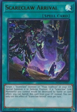 Scareclaw Arrival - 25th Anniversary Tin: Dueling Heroes Mega Pack (Ultra Rare) [MP23-097] Main image