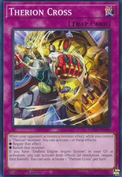 Therion Cross - 25th Anniversary Tin: Dueling Heroes Mega Pack (Common) [MP23-100] Imagen principal del producto