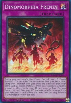 Dinomorphia Frenzy - 25th Anniversary Tin: Dueling Heroes Mega Pack (Super Rare) [MP23-107] Imagen principal del producto