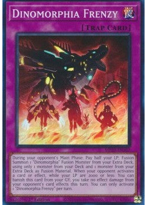 Dinomorphia Frenzy — 25th Anniversary Tin: Dueling Heroes Mega Pack (MP23-107) Yu-Gi-Oh! card Image principale du produit