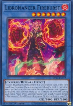 Libromancer Fireburst - 25th Anniversary Tin: Dueling Heroes Mega Pack (Rare) [MP23-112] Main image