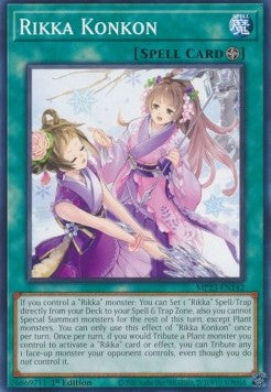 Rikka Konkon - 25th Anniversary Tin: Dueling Heroes Mega Pack (Common) [MP23-142]