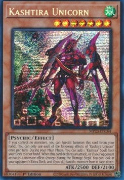 Kashtira Unicorn - 25th Anniversary Tin: Dueling Heroes Mega Pack (Secret Rare) [MP23-164] Imagen principal del producto