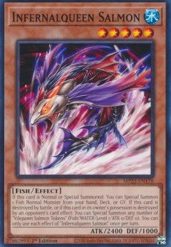 Infernalqueen Salmon - 25th Anniversary Tin: Dueling Heroes Mega Pack (Common) [MP23-178] Main image