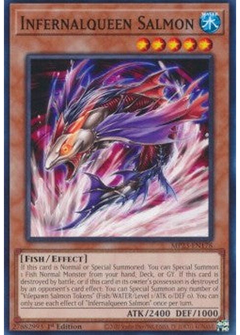Infernalqueen Salmon — 25th Anniversary Tin: Dueling Heroes Mega Pack (MP23-178) Yu-Gi-Oh! card Immagine principale del prodotto