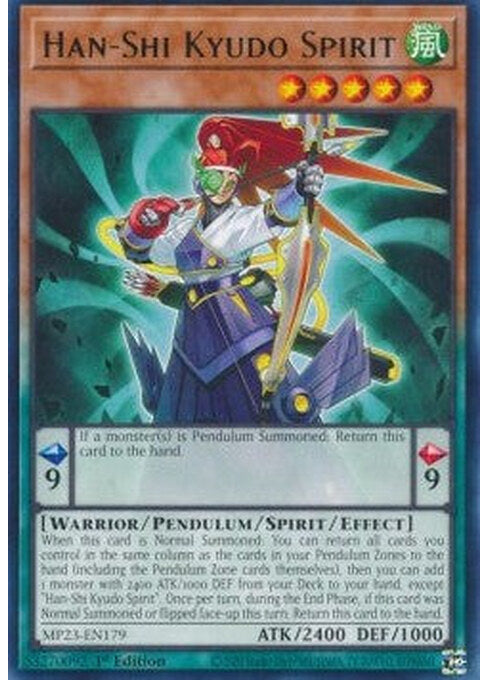Han-Shi Kyudo Spirit — 25th Anniversary Tin: Dueling Heroes Mega Pack (MP23-179) Yu-Gi-Oh! card Immagine principale del prodotto