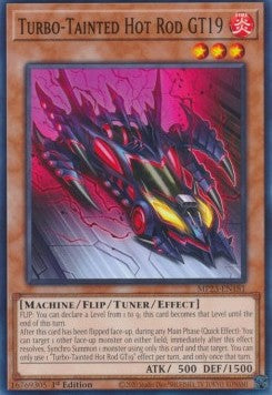 Turbo-Tainted Hot Rod GT19 - 25th Anniversary Tin: Dueling Heroes Mega Pack (Common) [MP23-181] Imagen principal del producto
