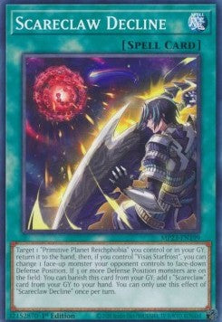 Scareclaw Decline - 25th Anniversary Tin: Dueling Heroes Mega Pack (Common) [MP23-199] Imagen principal del producto