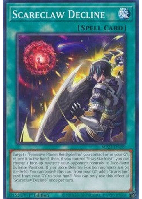 Scareclaw Decline — 25th Anniversary Tin: Dueling Heroes Mega Pack (MP23-199) Yu-Gi-Oh! card Imagen principal del producto