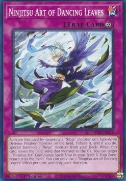 Ninjitsu Art of Dancing Leaves - 25th Anniversary Tin: Dueling Heroes Mega Pack (Common) [MP23-212] Imagen principal del producto