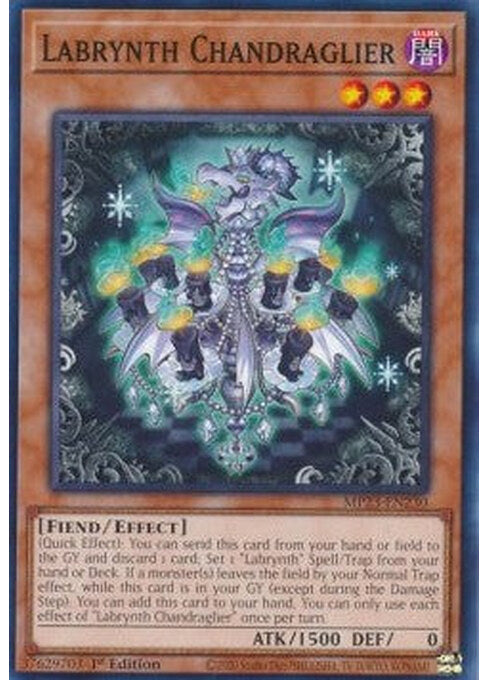 Labrynth Chandraglier — 25th Anniversary Tin: Dueling Heroes Mega Pack (MP23-230) Yu-Gi-Oh! card Main image