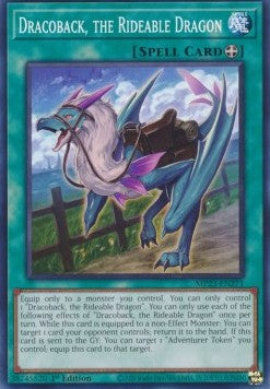 Dracoback, the Rideable Dragon - 25th Anniversary Tin: Dueling Heroes Mega Pack (Common) [MP23-271] Main image