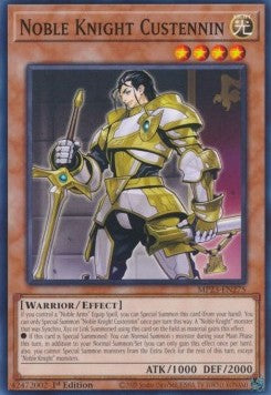 Noble Knight Custennin - 25th Anniversary Tin: Dueling Heroes Mega Pack (Common) [MP23-275] Main image