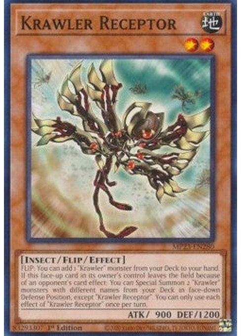 Krawler Receptor — 25th Anniversary Tin: Dueling Heroes Mega Pack (MP23-280) Yu-Gi-Oh! card Main image