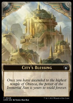 City's Blessing Token // Thrull Token (B 1/1) - Commander Masters: Extras (Token) [XCMM-T 49/18] Main image