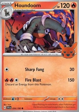 Houndoom - Trick or Trade 2023 (Promo) [BOO23-SVI 034] Hover Image