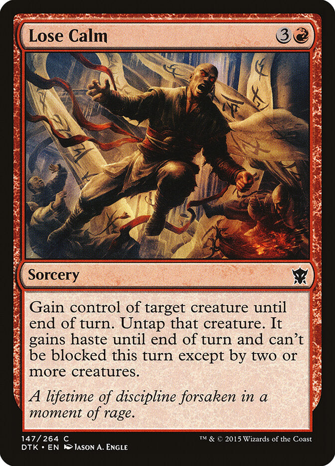 Lose Calm - Dragons of Tarkir (Common) [DTK-147]