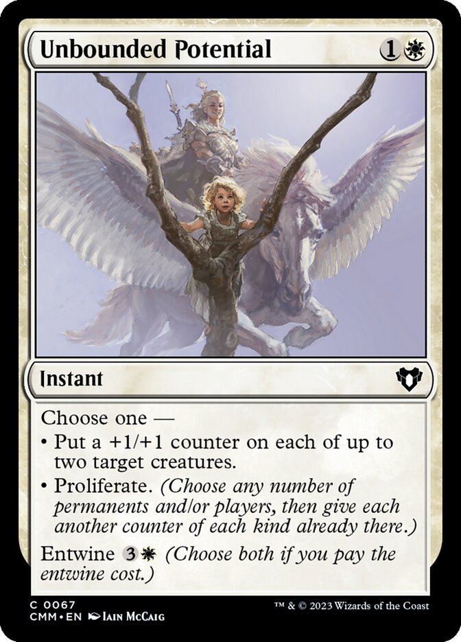 Unbounded Potential - Commander Masters (Common) [CMM-67] Immagine principale del prodotto