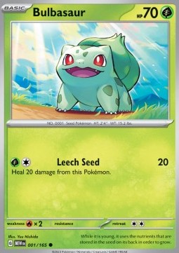 Bulbasaur - 151 (Common) [MEW-001] Imagen principal del producto