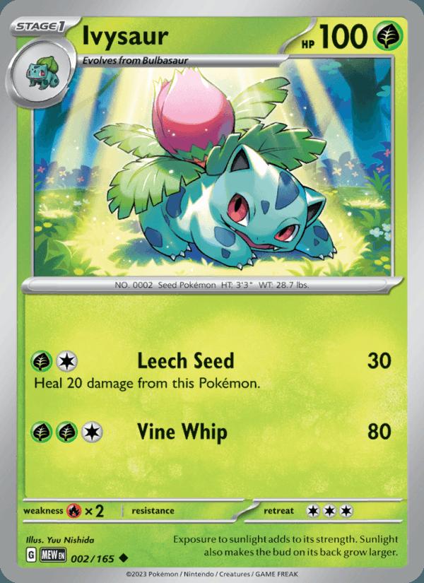 Ivysaur - 151 (Uncommon) [MEW-002] Main image